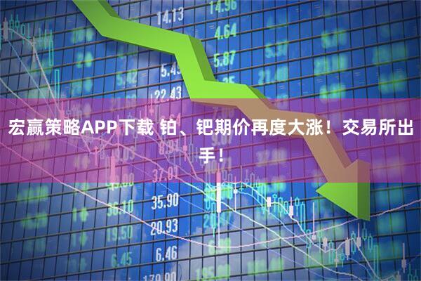 宏赢策略APP下载 铂、钯期价再度大涨！交易所出手！